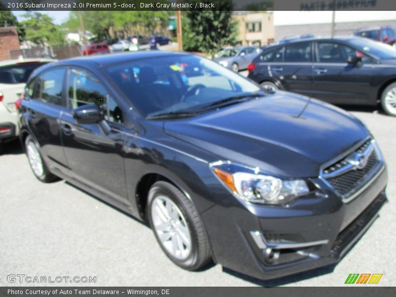 Dark Gray Metallic / Black 2016 Subaru Impreza 2.0i Premium 5-door