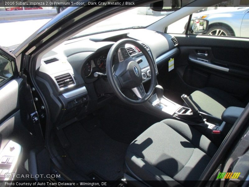 Dark Gray Metallic / Black 2016 Subaru Impreza 2.0i Premium 5-door