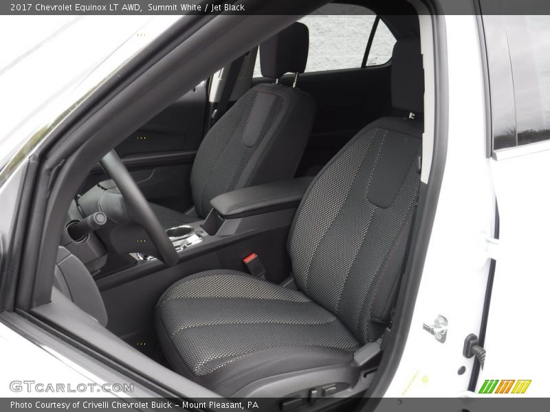 Summit White / Jet Black 2017 Chevrolet Equinox LT AWD
