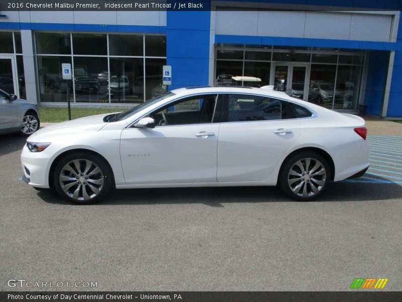 Iridescent Pearl Tricoat / Jet Black 2016 Chevrolet Malibu Premier
