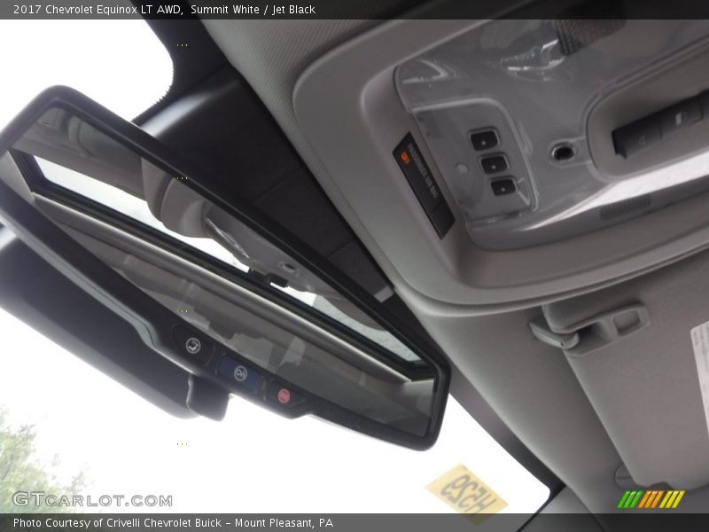 Summit White / Jet Black 2017 Chevrolet Equinox LT AWD