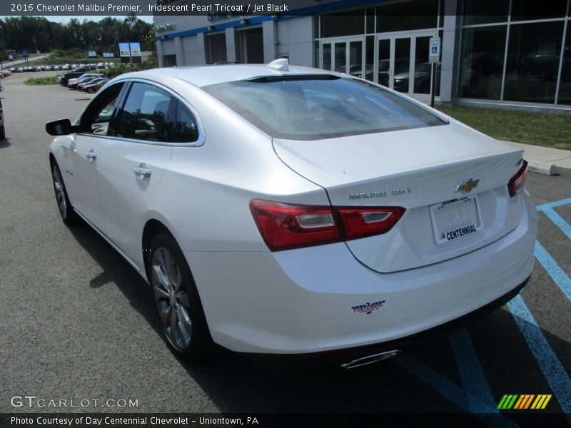 Iridescent Pearl Tricoat / Jet Black 2016 Chevrolet Malibu Premier