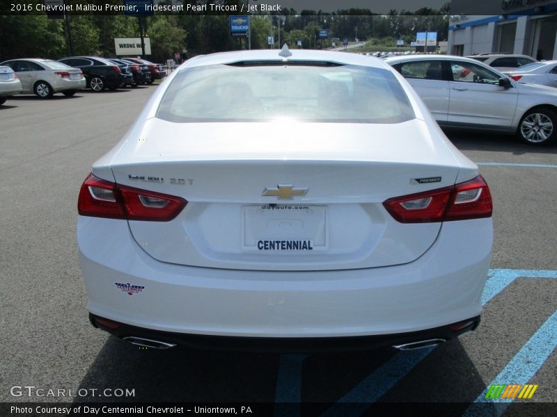 Iridescent Pearl Tricoat / Jet Black 2016 Chevrolet Malibu Premier