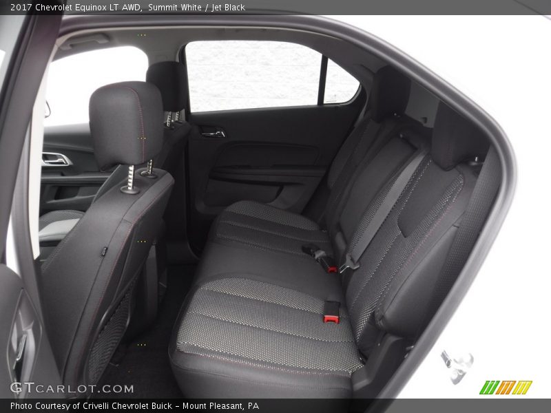 Summit White / Jet Black 2017 Chevrolet Equinox LT AWD
