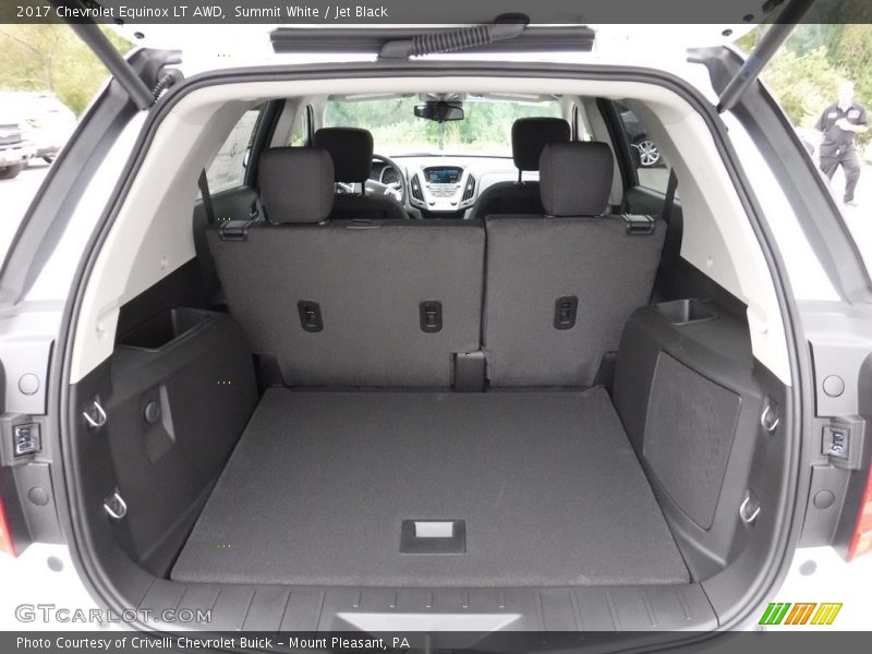 Summit White / Jet Black 2017 Chevrolet Equinox LT AWD