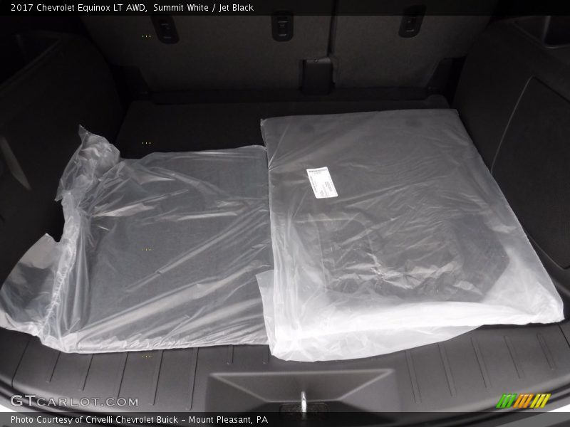 Summit White / Jet Black 2017 Chevrolet Equinox LT AWD
