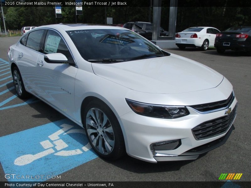 Iridescent Pearl Tricoat / Jet Black 2016 Chevrolet Malibu Premier