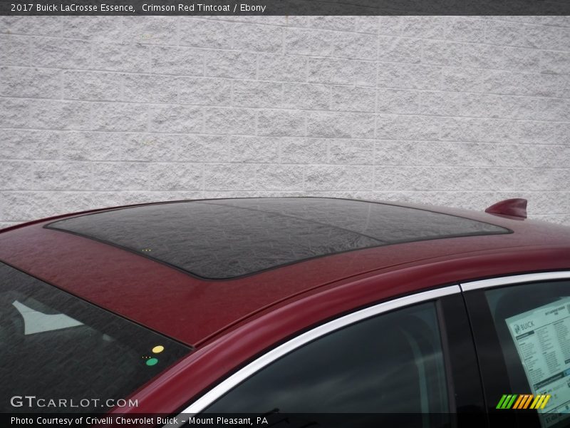 Crimson Red Tintcoat / Ebony 2017 Buick LaCrosse Essence