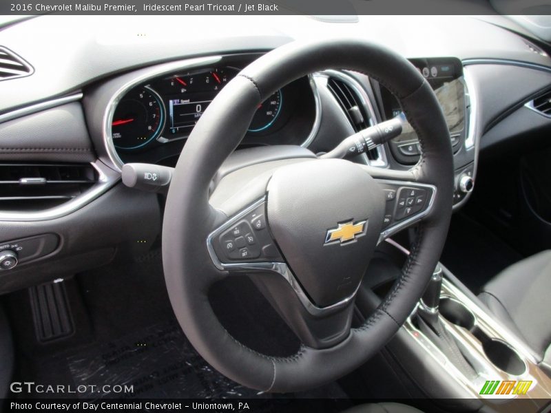 Iridescent Pearl Tricoat / Jet Black 2016 Chevrolet Malibu Premier
