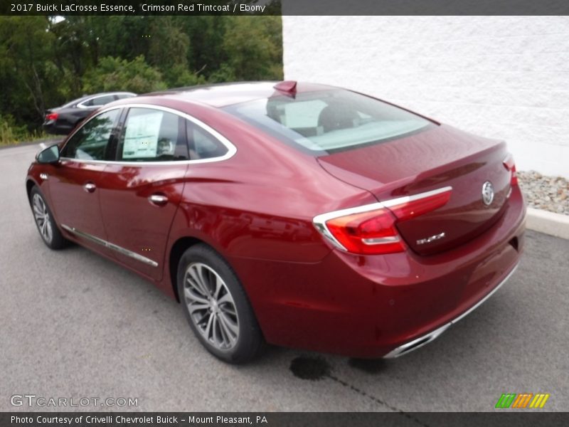 Crimson Red Tintcoat / Ebony 2017 Buick LaCrosse Essence