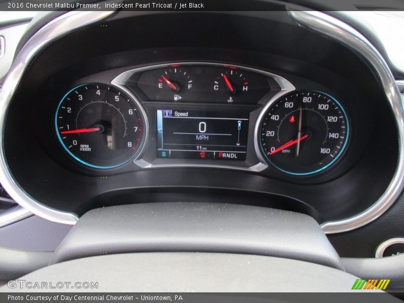 Iridescent Pearl Tricoat / Jet Black 2016 Chevrolet Malibu Premier