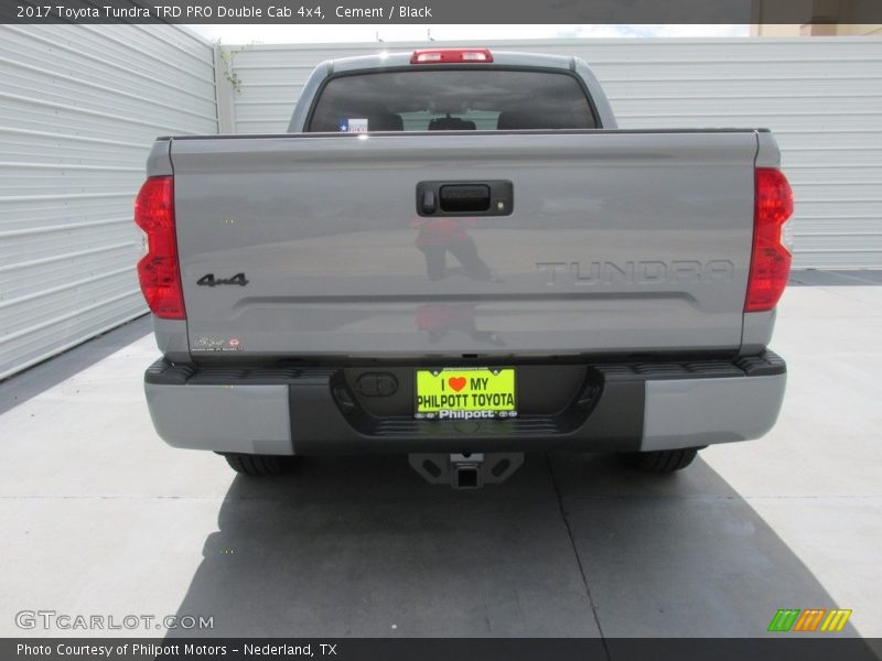 Cement / Black 2017 Toyota Tundra TRD PRO Double Cab 4x4