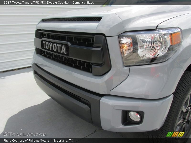 Cement / Black 2017 Toyota Tundra TRD PRO Double Cab 4x4