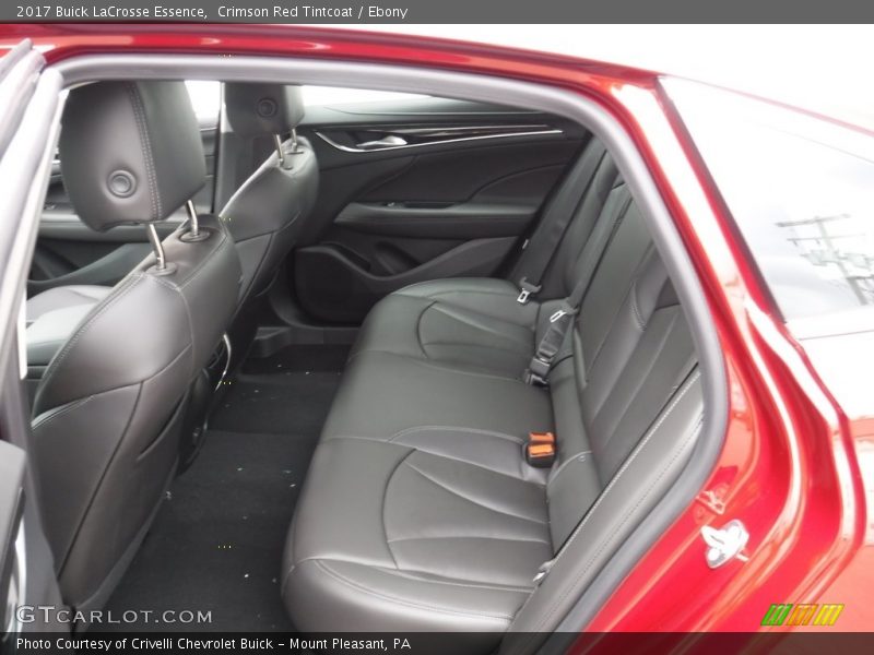 Rear Seat of 2017 LaCrosse Essence