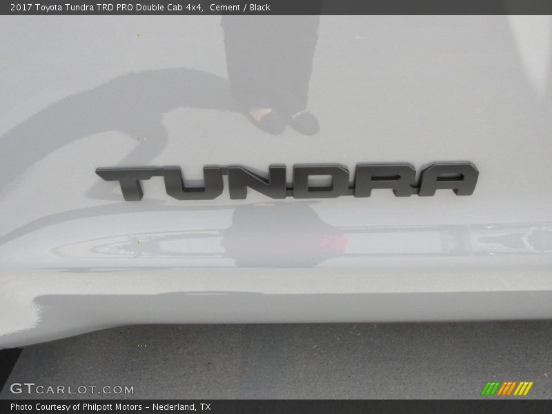  2017 Tundra TRD PRO Double Cab 4x4 Logo