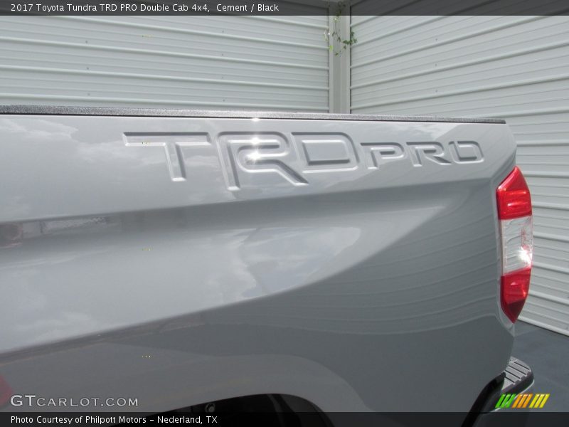  2017 Tundra TRD PRO Double Cab 4x4 Logo
