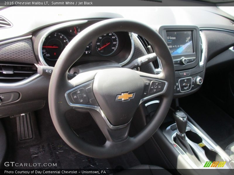 Summit White / Jet Black 2016 Chevrolet Malibu LT