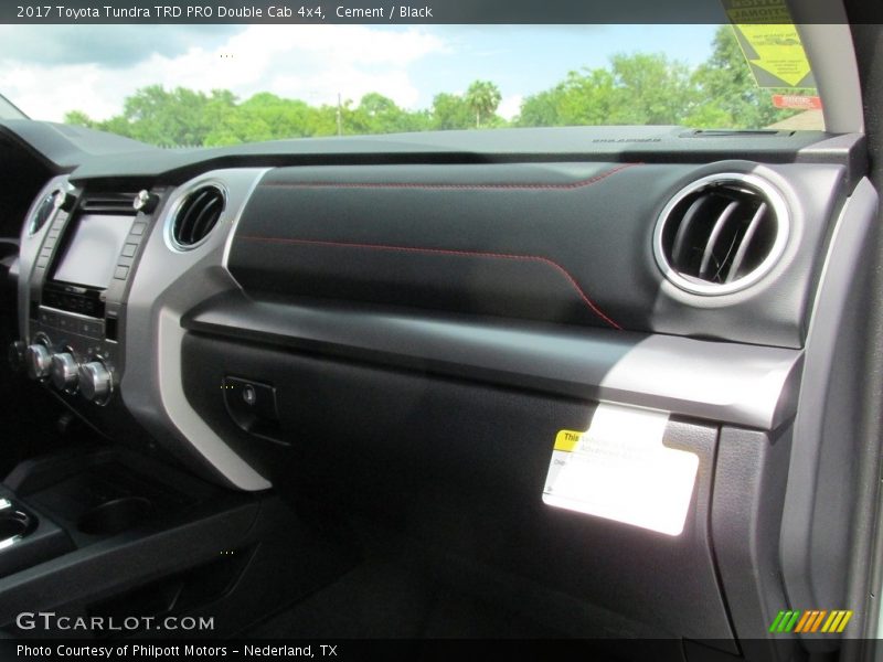 Cement / Black 2017 Toyota Tundra TRD PRO Double Cab 4x4