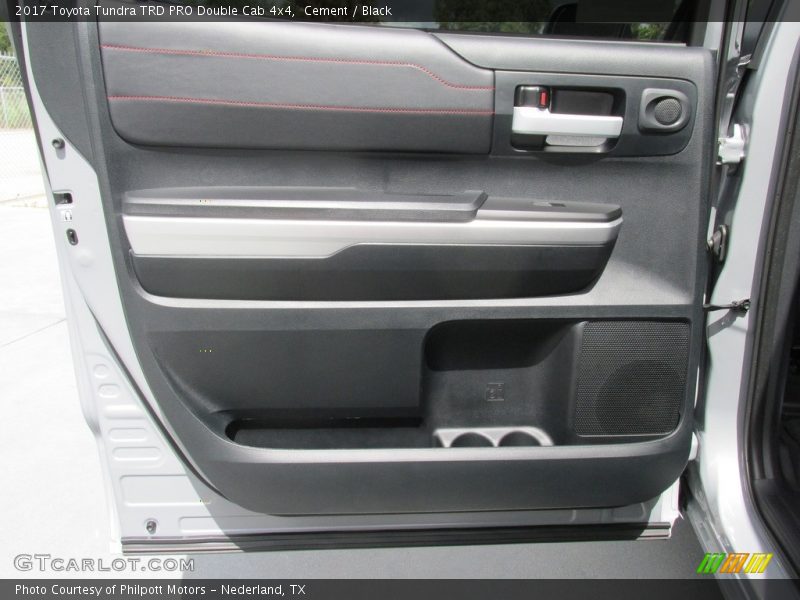 Cement / Black 2017 Toyota Tundra TRD PRO Double Cab 4x4