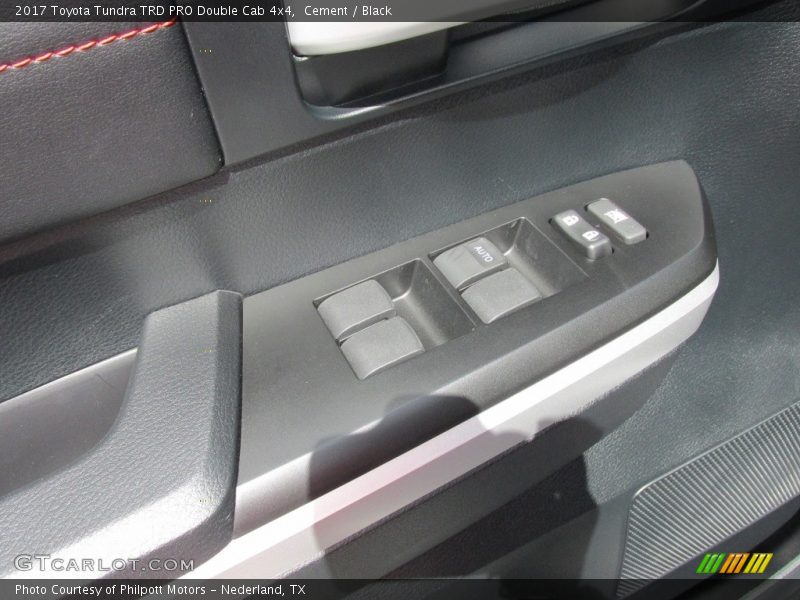 Cement / Black 2017 Toyota Tundra TRD PRO Double Cab 4x4