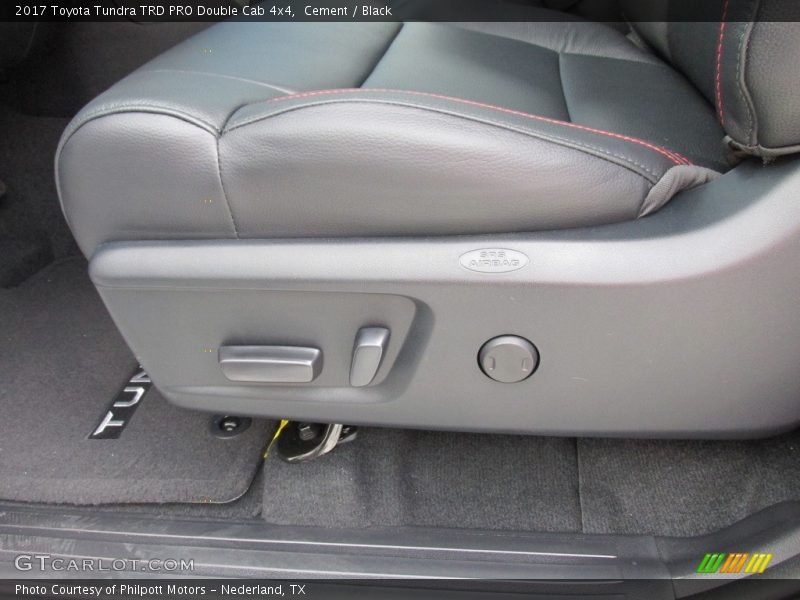 Front Seat of 2017 Tundra TRD PRO Double Cab 4x4