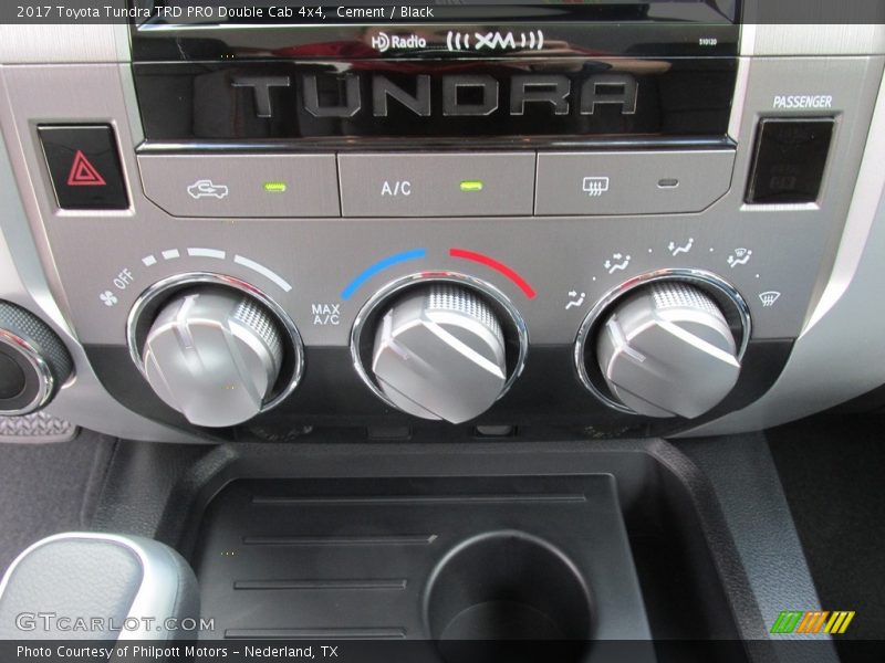 Controls of 2017 Tundra TRD PRO Double Cab 4x4