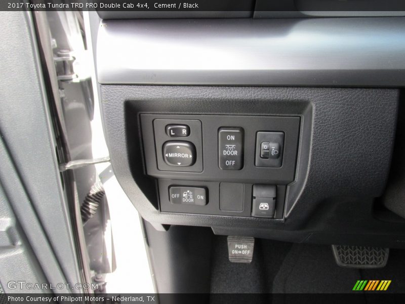 Controls of 2017 Tundra TRD PRO Double Cab 4x4