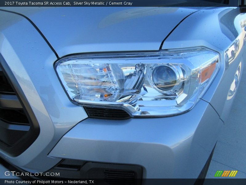 Silver Sky Metallic / Cement Gray 2017 Toyota Tacoma SR Access Cab