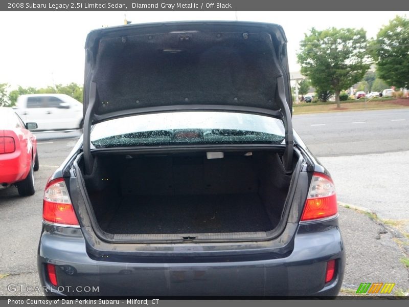 Diamond Gray Metallic / Off Black 2008 Subaru Legacy 2.5i Limited Sedan