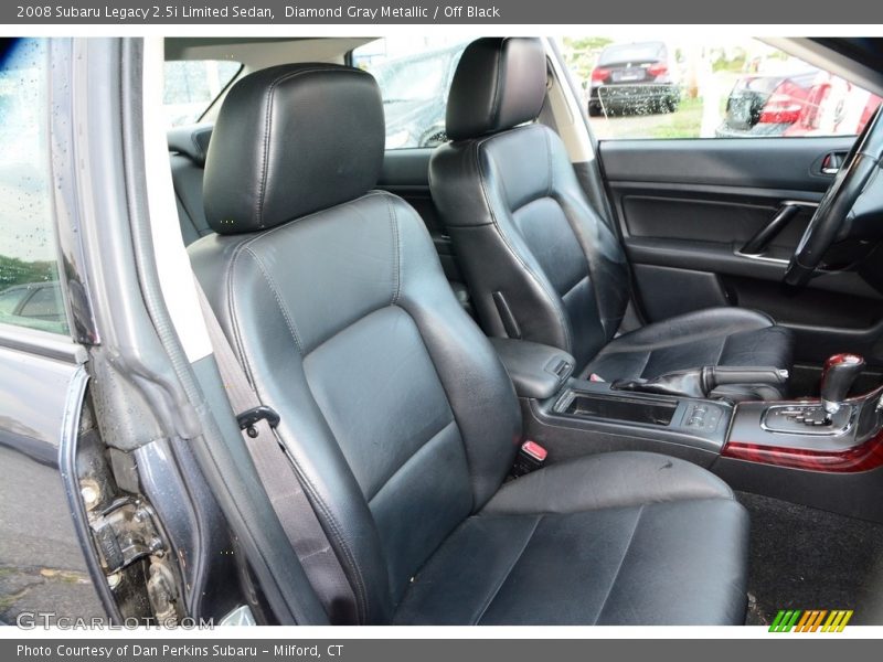 Diamond Gray Metallic / Off Black 2008 Subaru Legacy 2.5i Limited Sedan