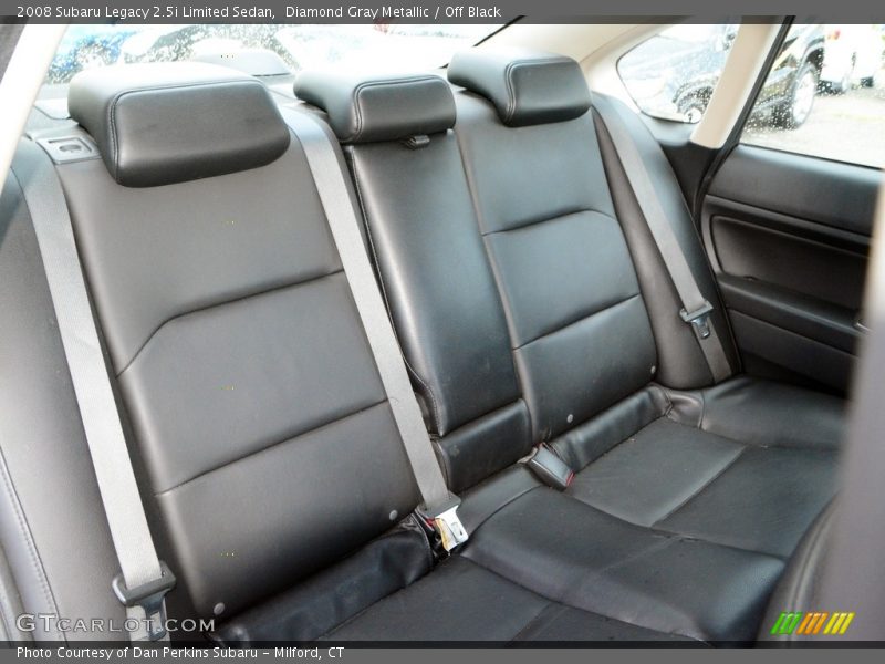 Diamond Gray Metallic / Off Black 2008 Subaru Legacy 2.5i Limited Sedan