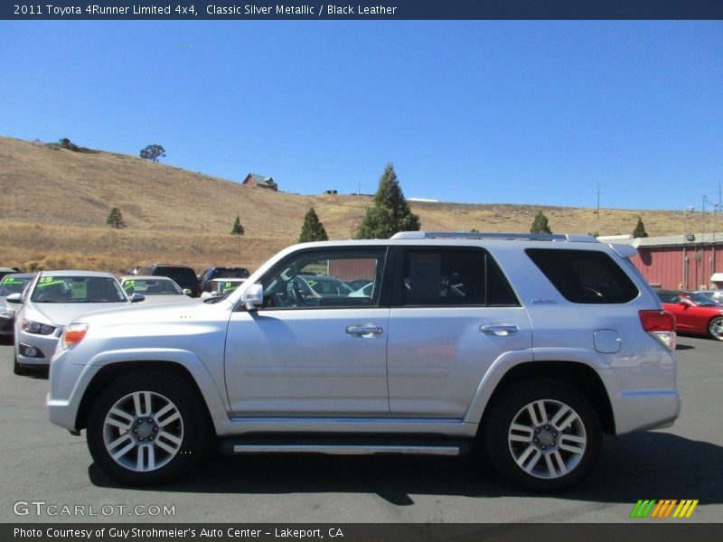 Classic Silver Metallic / Black Leather 2011 Toyota 4Runner Limited 4x4