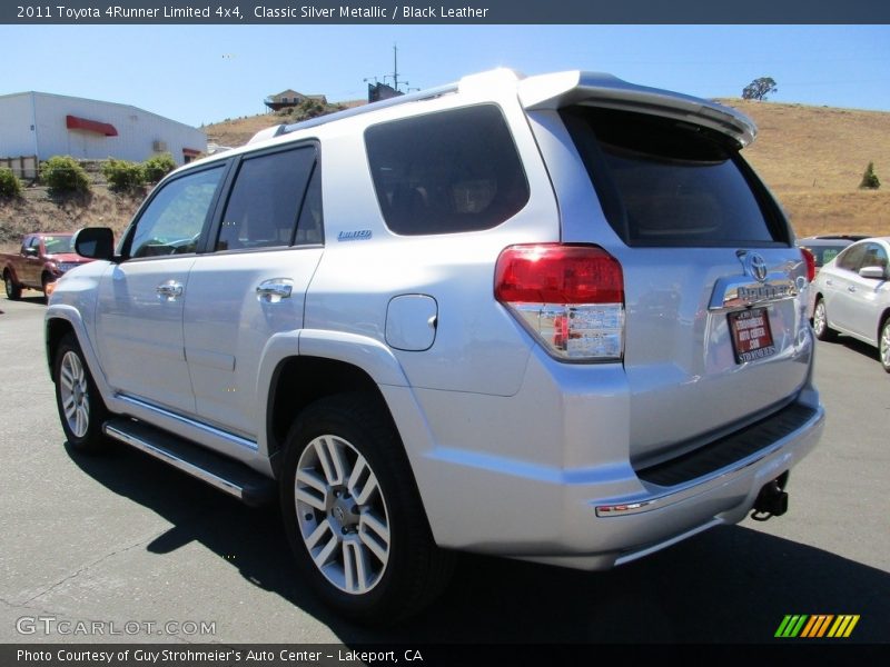 Classic Silver Metallic / Black Leather 2011 Toyota 4Runner Limited 4x4