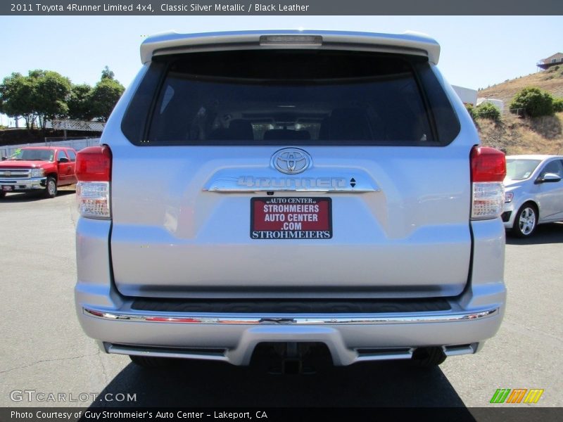 Classic Silver Metallic / Black Leather 2011 Toyota 4Runner Limited 4x4