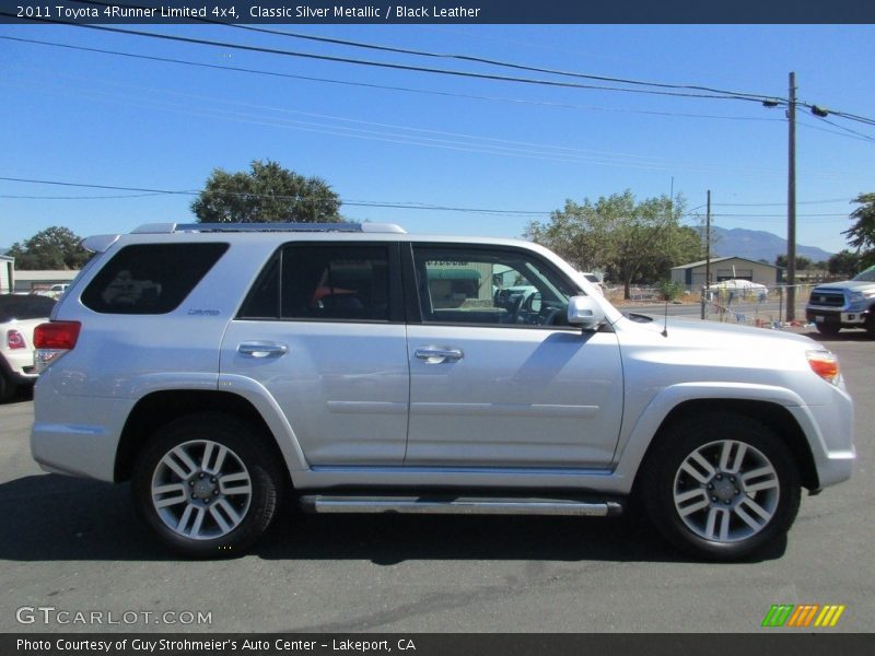 Classic Silver Metallic / Black Leather 2011 Toyota 4Runner Limited 4x4