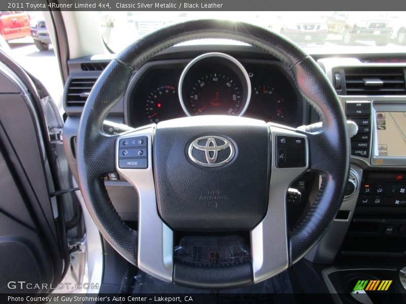 Classic Silver Metallic / Black Leather 2011 Toyota 4Runner Limited 4x4