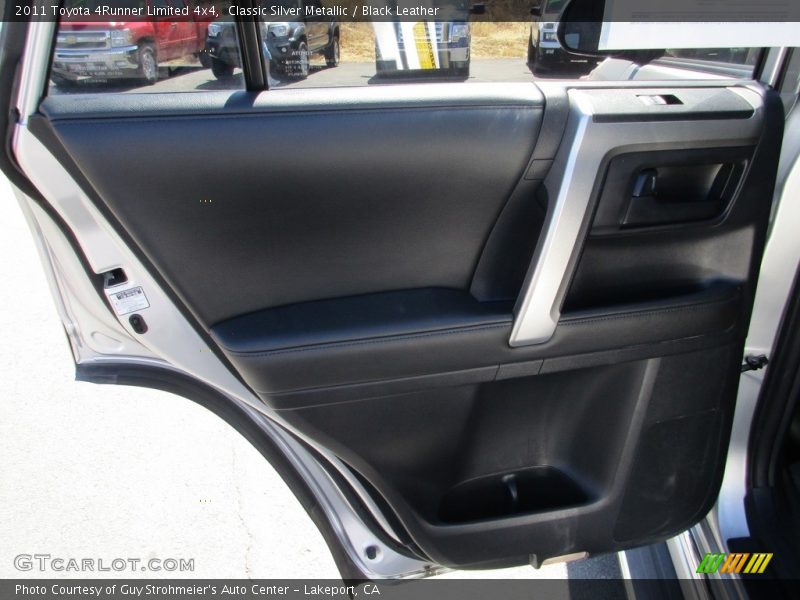 Classic Silver Metallic / Black Leather 2011 Toyota 4Runner Limited 4x4
