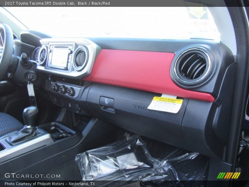 Dashboard of 2017 Tacoma SR5 Double Cab