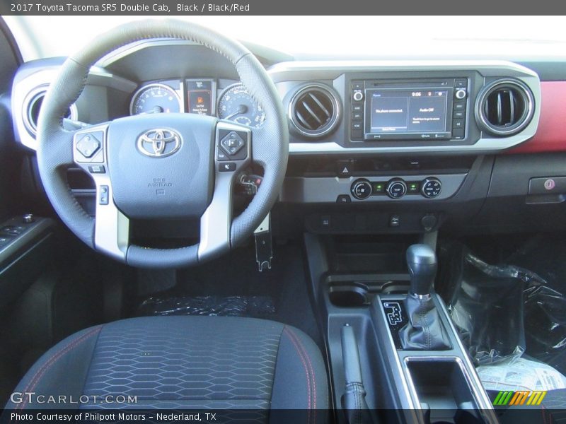 Dashboard of 2017 Tacoma SR5 Double Cab