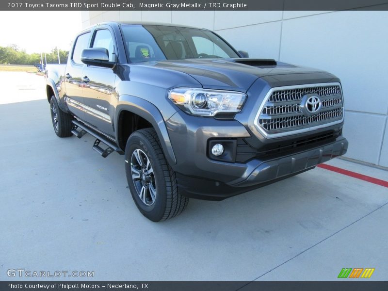 Magnetic Gray Metallic / TRD Graphite 2017 Toyota Tacoma TRD Sport Double Cab