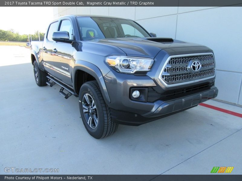 Magnetic Gray Metallic / TRD Graphite 2017 Toyota Tacoma TRD Sport Double Cab