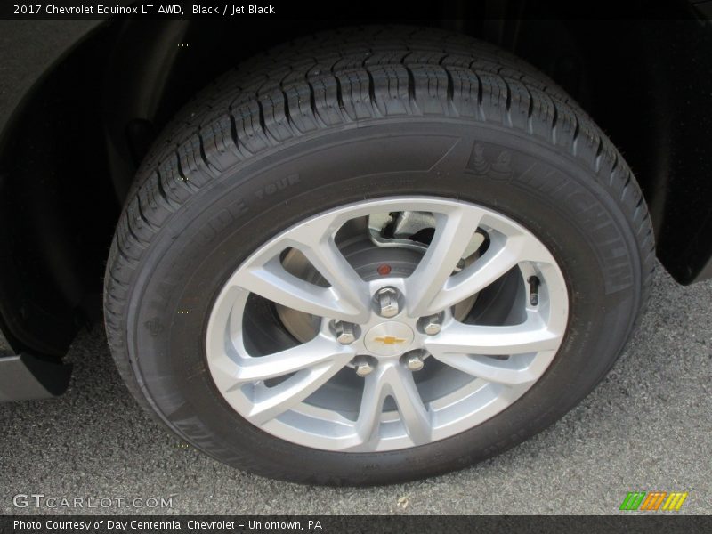 Black / Jet Black 2017 Chevrolet Equinox LT AWD