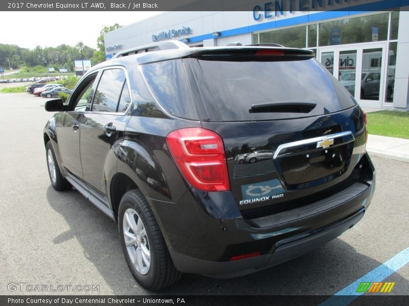 Black / Jet Black 2017 Chevrolet Equinox LT AWD