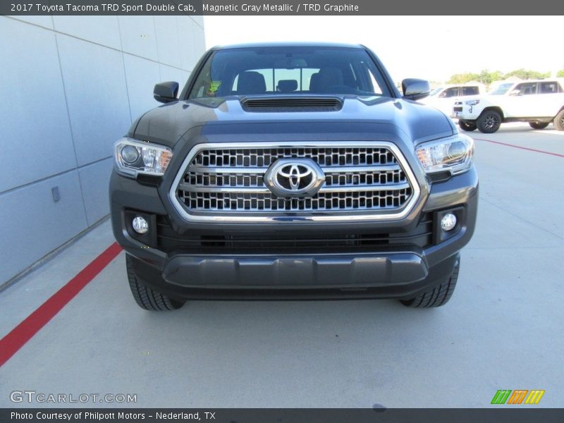 Magnetic Gray Metallic / TRD Graphite 2017 Toyota Tacoma TRD Sport Double Cab