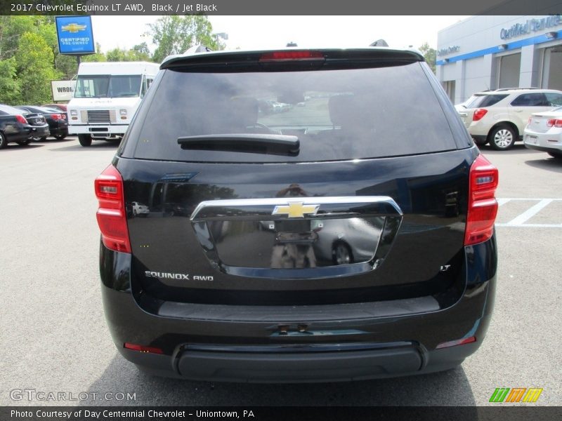 Black / Jet Black 2017 Chevrolet Equinox LT AWD