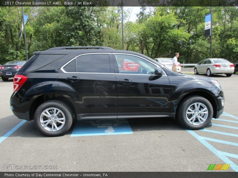 Black / Jet Black 2017 Chevrolet Equinox LT AWD