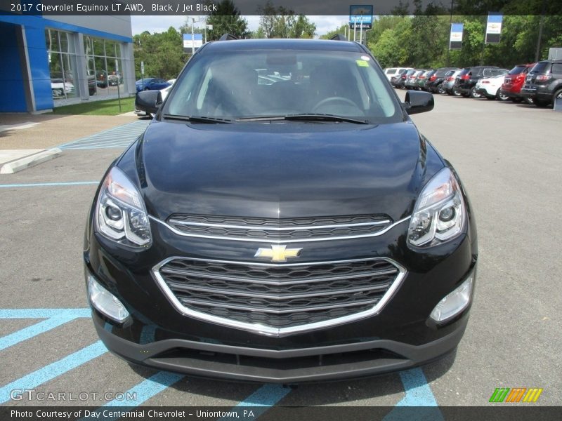 Black / Jet Black 2017 Chevrolet Equinox LT AWD