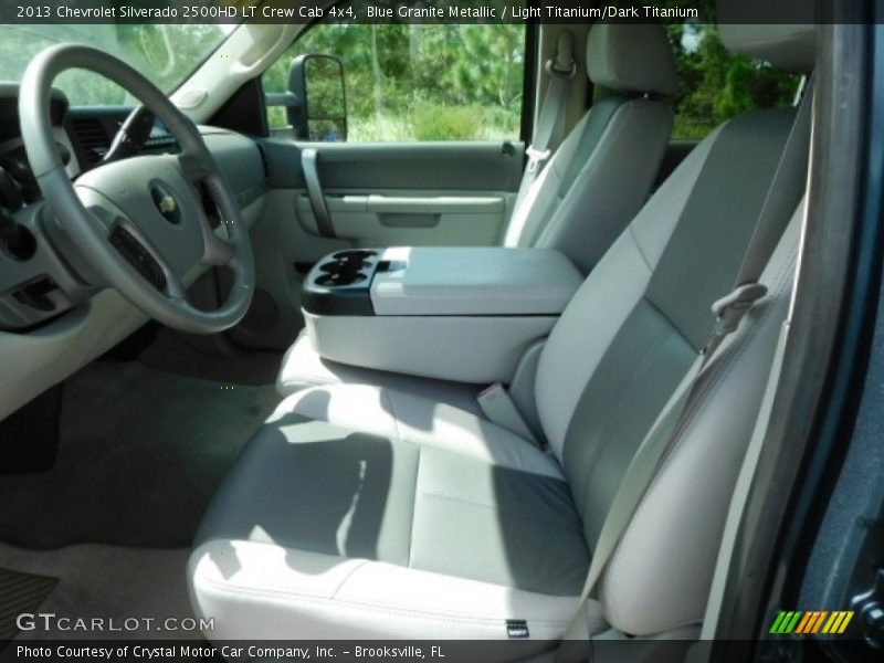 Blue Granite Metallic / Light Titanium/Dark Titanium 2013 Chevrolet Silverado 2500HD LT Crew Cab 4x4