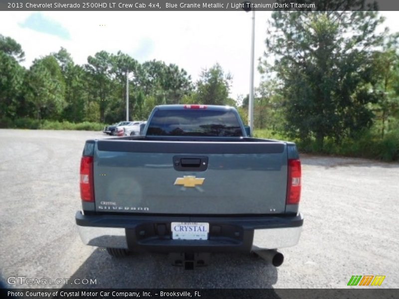 Blue Granite Metallic / Light Titanium/Dark Titanium 2013 Chevrolet Silverado 2500HD LT Crew Cab 4x4