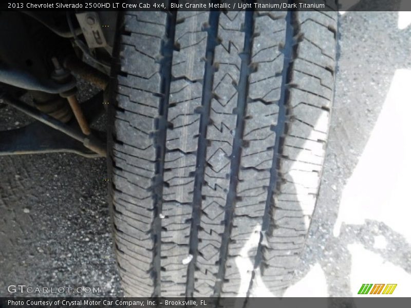 Blue Granite Metallic / Light Titanium/Dark Titanium 2013 Chevrolet Silverado 2500HD LT Crew Cab 4x4